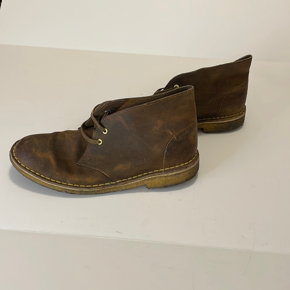 Clarks sand desert boots